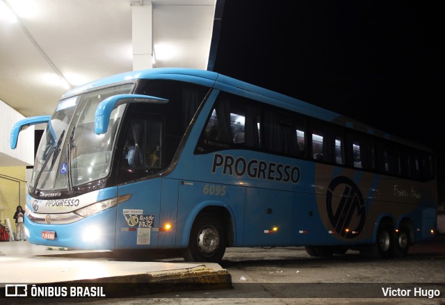 Auto Viação Progresso 6095 na cidade de Caruaru, Pernambuco, Brasil, por Victor Hugo. ID da foto: 10367443.