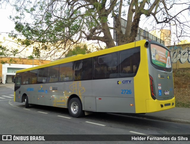 City Transporte Urbano Intermodal Sorocaba 2726 na cidade de Sorocaba, São Paulo, Brasil, por Helder Fernandes da Silva. Número da foto: #10366805.
