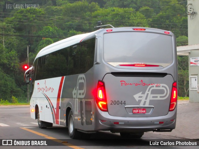 Paraibuna Transportes 20044 na cidade de Juiz de Fora, Minas Gerais, Brasil, por Luiz Carlos Photobus. Número da foto: #10367678.