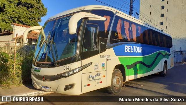 Bel-Tour Transportes e Turismo 314 na cidade de Formosa, Goiás, Brasil, por Marlon Mendes da Silva Souza. ID da foto: 10365734.