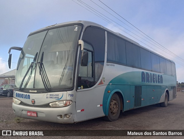 Arielen Transportes e Turismo 8506 na cidade de Rio Pardo, Rio Grande do Sul, Brasil, por Mateus dos Santos Barros. Número da foto: #10366352.