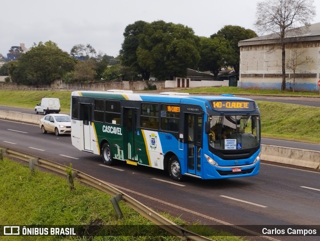 Pioneira Transportes 1084 na cidade de Cascavel, Paraná, Brasil, por Carlos Campos. Número da foto: #10365906.