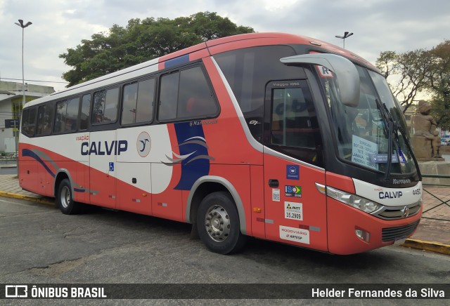 Viação Calvip 4450 na cidade de Sorocaba, São Paulo, Brasil, por Helder Fernandes da Silva. ID da foto: 10367165.