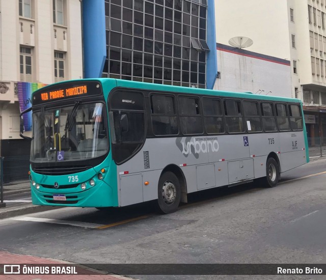 TUSMIL - Transporte Urbano São Miguel 735 na cidade de Juiz de Fora, Minas Gerais, Brasil, por Renato Brito. Número da foto: #10366716.
