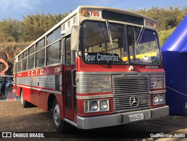 Ônibus Particulares 5799 na cidade de Campinas, São Paulo, Brasil, por Guilherme Justo. ID da foto: 10366348.