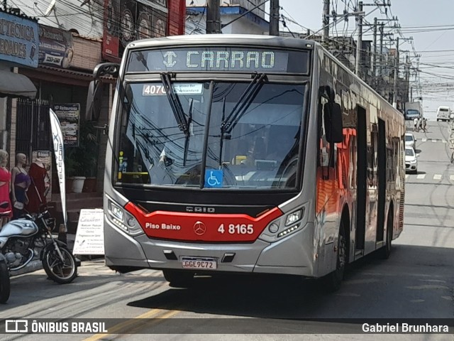 Express Transportes Urbanos Ltda 4 8165 na cidade de São Paulo, São Paulo, Brasil, por Gabriel Brunhara. ID da foto: 10367018.