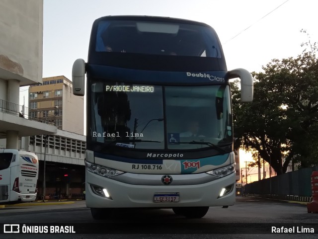 Auto Viação 1001 RJ 108.716 na cidade de Niterói, Rio de Janeiro, Brasil, por Rafael Lima. ID da foto: 10367526.