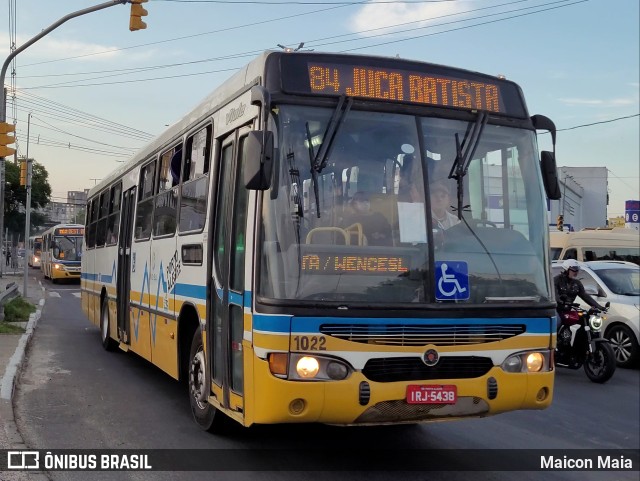 Trevo Transportes Coletivos 1022 na cidade de Porto Alegre, Rio Grande do Sul, Brasil, por Maicon Maia. Número da foto: #10366828.