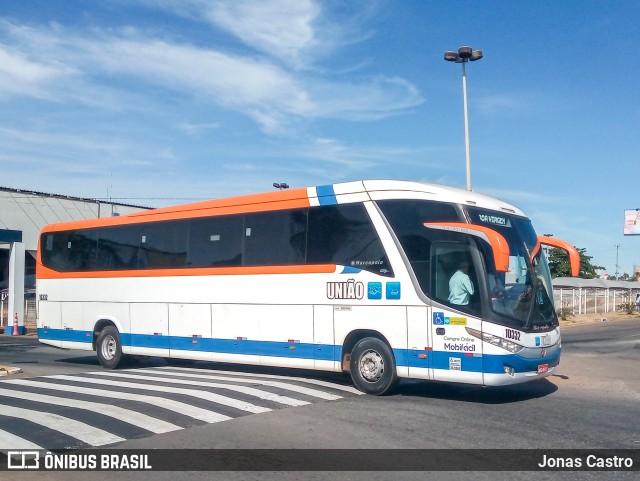 Expresso União 10332 na cidade de Goiânia, Goiás, Brasil, por Jonas Castro. Número da foto: #10366200.