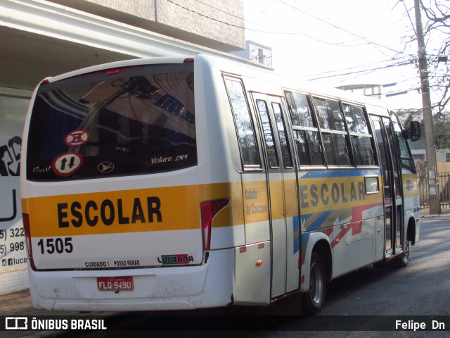 Transtusa - Transportes Santa Tereza 1505 na cidade de Cascavel, Paraná, Brasil, por Felipe  Dn. Número da foto: #10368034.