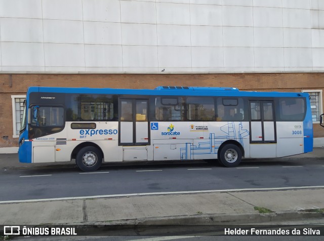 BRT Sorocaba Concessionária de Serviços Públicos SPE S/A 3008 na cidade de Sorocaba, São Paulo, Brasil, por Helder Fernandes da Silva. Número da foto: #10366649.