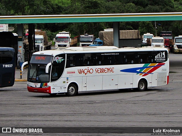 Viação Serrense 2000 na cidade de Juiz de Fora, Minas Gerais, Brasil, por Luiz Krolman. ID da foto: 10367063.