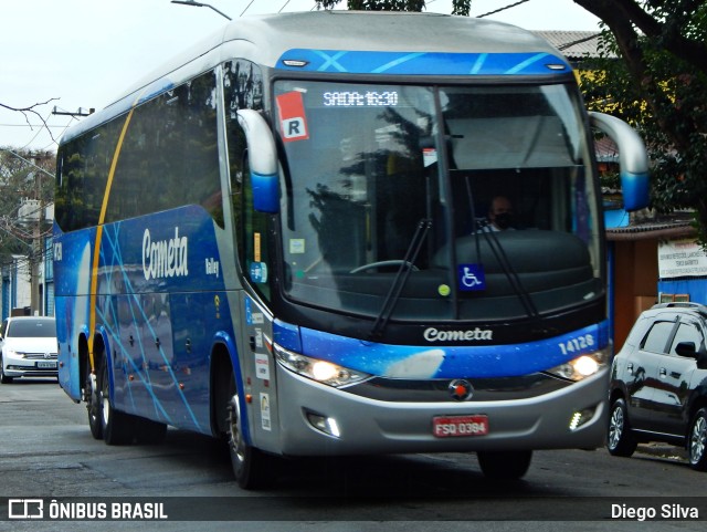 Viação Cometa 14128 na cidade de São Paulo, São Paulo, Brasil, por Diego Silva. ID da foto: 10366635.