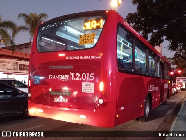 Transportes Peixoto 1.2.015 na cidade de Niterói, Rio de Janeiro, Brasil, por Rafael Lima. ID da foto: 10367536.