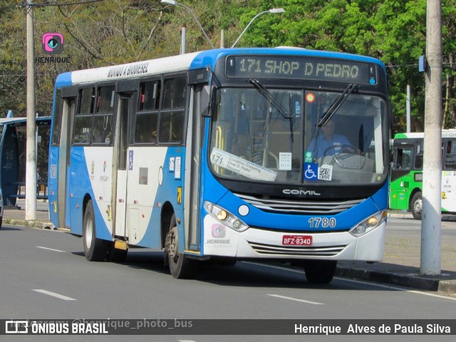 VB Transportes e Turismo 1780 na cidade de Campinas, São Paulo, Brasil, por Henrique Alves de Paula Silva. Número da foto: #10366377.