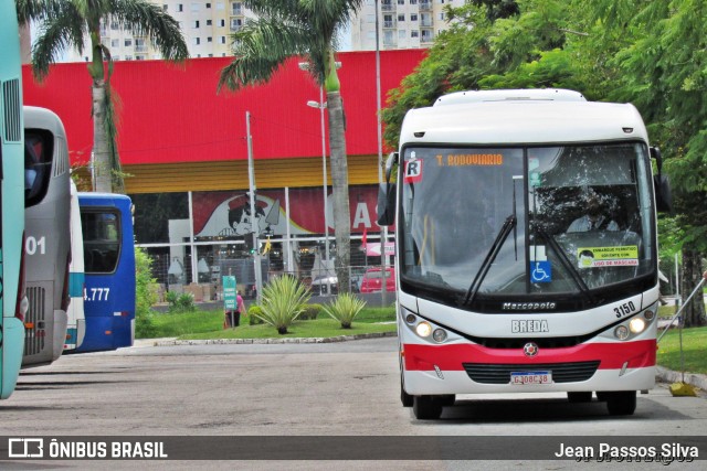 Breda Transportes e Serviços 3150 na cidade de Mogi das Cruzes, São Paulo, Brasil, por Jean Passos Silva. Número da foto: #10367915.