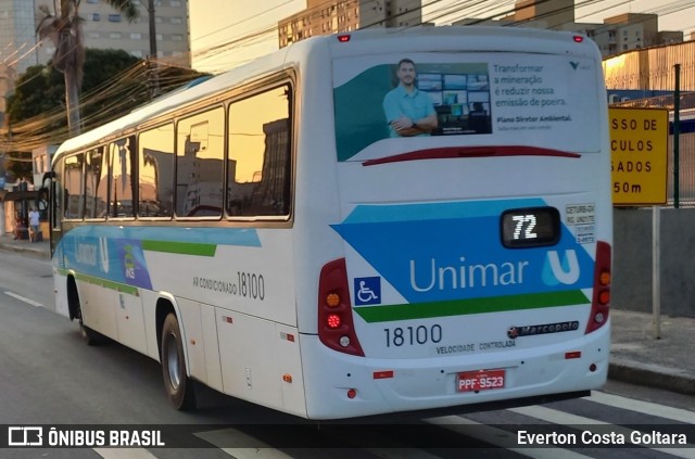 Unimar Transportes 18100 na cidade de Cariacica, Espírito Santo, Brasil, por Everton Costa Goltara. ID da foto: 10366154.