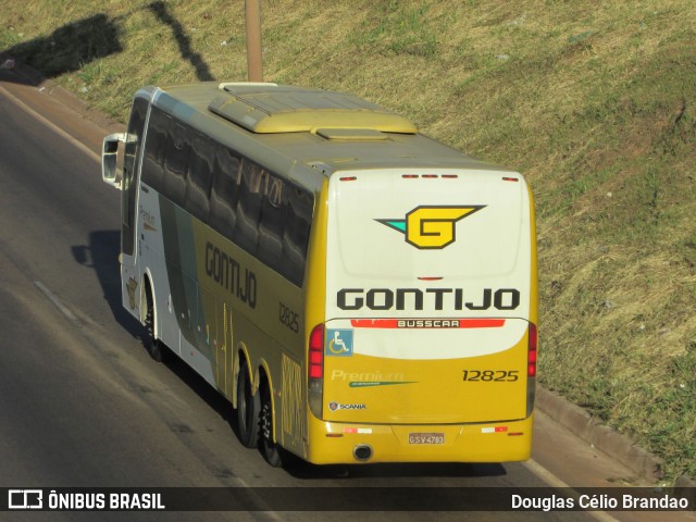 Empresa Gontijo de Transportes 12825 na cidade de Belo Horizonte, Minas Gerais, Brasil, por Douglas Célio Brandao. ID da foto: 10367171.