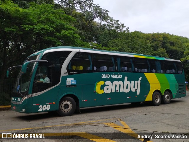 Auto Viação Cambuí 200 na cidade de São Paulo, São Paulo, Brasil, por Andrey  Soares Vassão. Número da foto: #10366208.