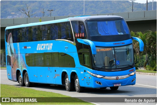 Eucatur - Empresa União Cascavel de Transportes e Turismo 5840 na cidade de Florianópolis, Santa Catarina, Brasil, por Renato de Aguiar. Número da foto: #10367961.