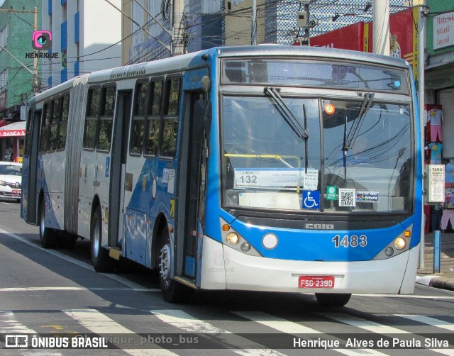 VB Transportes e Turismo 1483 na cidade de Campinas, São Paulo, Brasil, por Henrique Alves de Paula Silva. Número da foto: #10366375.