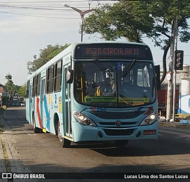 Auto Viação São José 12266 na cidade de Fortaleza, Ceará, Brasil, por Lucas Lima dos Santos Lucas. Número da foto: #10366161.