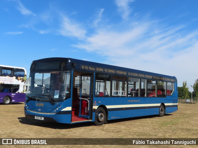 Delaine Buses 170 na cidade de Northampton, Northamptonshire, Inglaterra, por Fábio Takahashi Tanniguchi. Número da foto: #10367156.