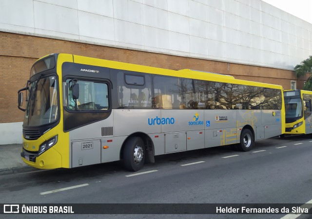 City Transporte Urbano Intermodal Sorocaba 2696 na cidade de Sorocaba, São Paulo, Brasil, por Helder Fernandes da Silva. ID da foto: 10366606.