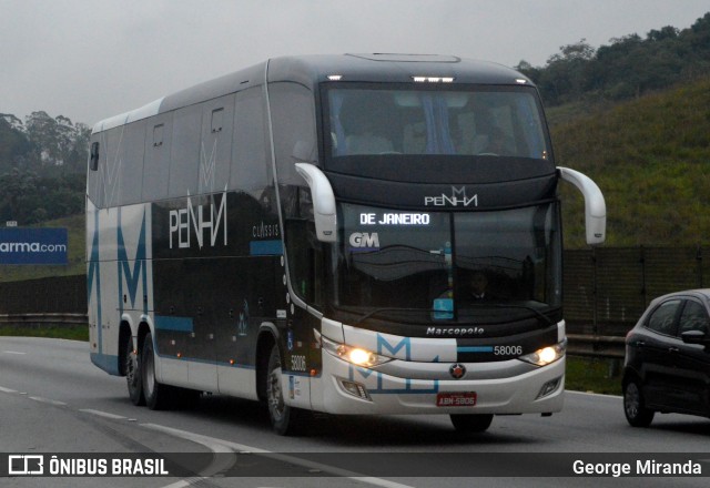 Empresa de Ônibus Nossa Senhora da Penha 58006 na cidade de Santa Isabel, São Paulo, Brasil, por George Miranda. ID da foto: 10367661.