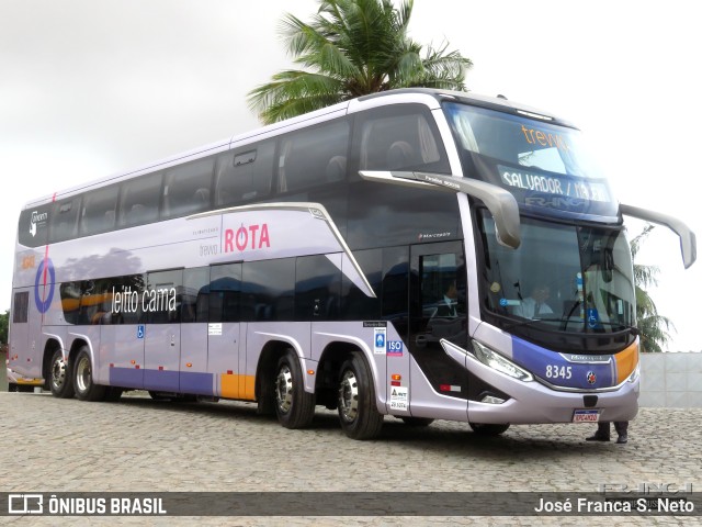 Rota Transportes Rodoviários 8345 na cidade de Aracaju, Sergipe, Brasil, por José Franca S. Neto. Número da foto: #10368076.