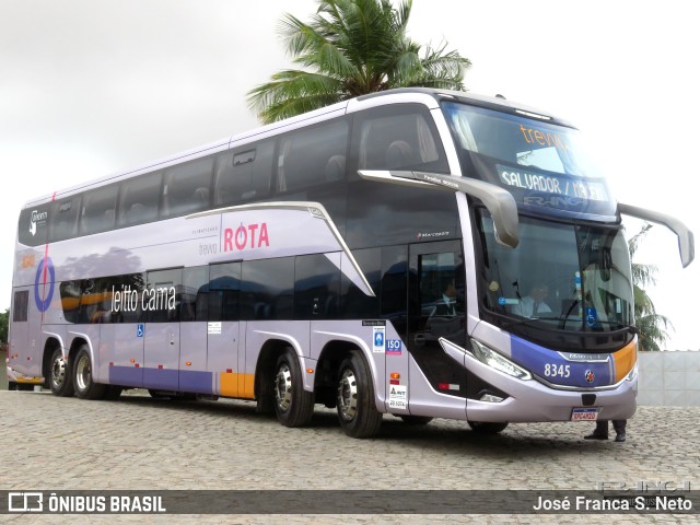 Rota Transportes Rodoviários 8345 na cidade de Aracaju, Sergipe, Brasil, por José Franca S. Neto. ID da foto: 10368076.