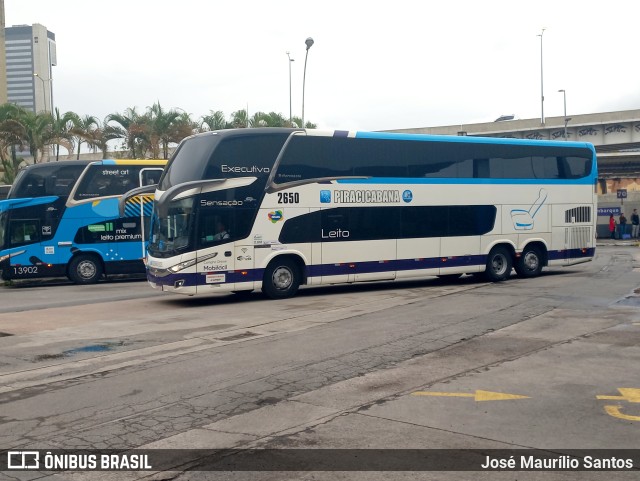 Viação Piracicabana 2650 na cidade de Rio de Janeiro, Rio de Janeiro, Brasil, por José Maurílio Santos. Número da foto: #10365827.