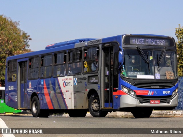 Transportes Capellini 19.081 na cidade de Campinas, São Paulo, Brasil, por Matheus Ribas. Número da foto: #10367091.