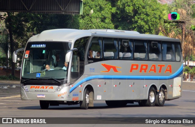 Expresso de Prata 461401 na cidade de Bauru, São Paulo, Brasil, por Sérgio de Sousa Elias. ID da foto: 10366815.