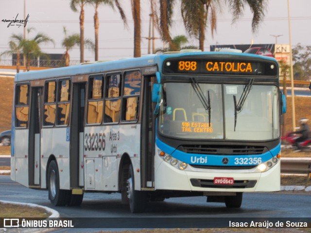 Urbi Mobilidade Urbana 332356 na cidade de Samambaia, Distrito Federal, Brasil, por Isaac Araújo de Souza. ID da foto: 10365716.