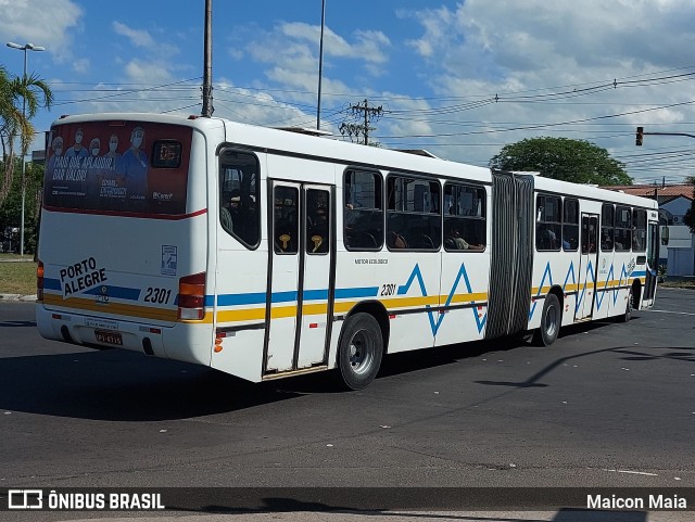 Viação Belém Novo 2301 na cidade de Porto Alegre, Rio Grande do Sul, Brasil, por Maicon Maia. ID da foto: 10366866.