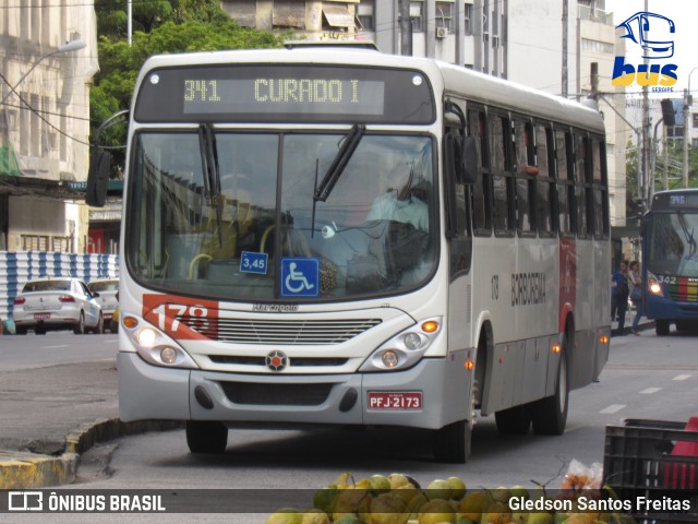 Borborema Imperial Transportes 178 na cidade de Recife, Pernambuco, Brasil, por Gledson Santos Freitas. Número da foto: #10367613.