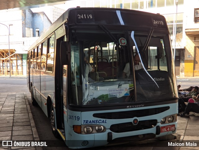 Transcal Sul Transportes Coletivos 24119 na cidade de Porto Alegre, Rio Grande do Sul, Brasil, por Maicon Maia. Número da foto: #10366869.