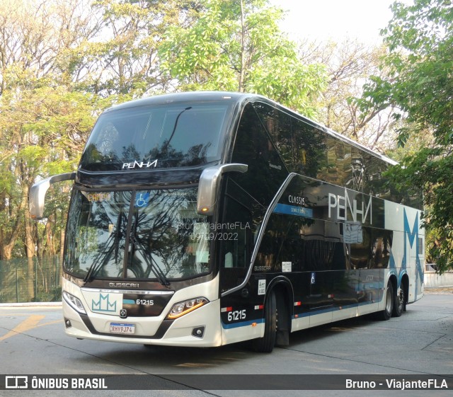 Empresa de Ônibus Nossa Senhora da Penha 61215 na cidade de São Paulo, São Paulo, Brasil, por Bruno - ViajanteFLA. ID da foto: 10366830.