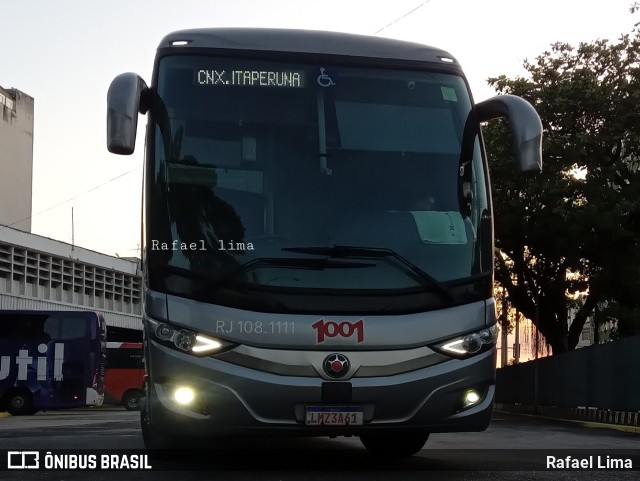 Auto Viação 1001 RJ 108.1111 na cidade de Niterói, Rio de Janeiro, Brasil, por Rafael Lima. ID da foto: 10367472.