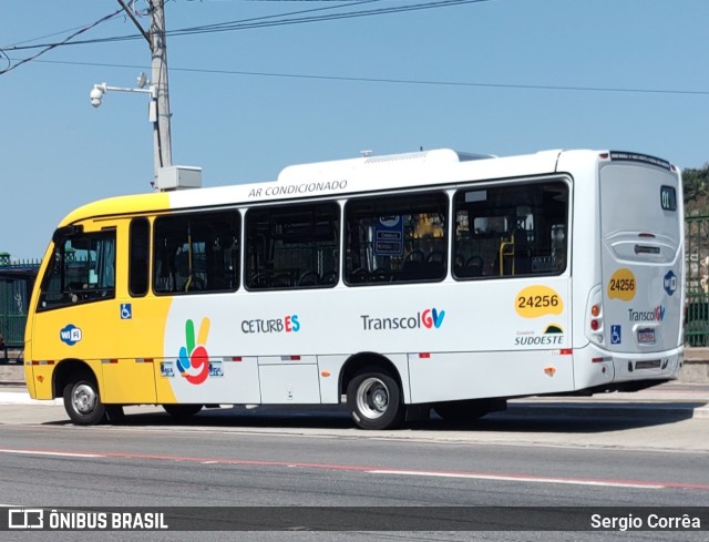 Unimar Transportes 24256 na cidade de Vitória, Espírito Santo, Brasil, por Sergio Corrêa. ID da foto: 10365773.