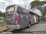Expresso Amarelinho 354 na cidade de Sorocaba, São Paulo, Brasil, por Helder Fernandes da Silva. Número da foto: #:id.