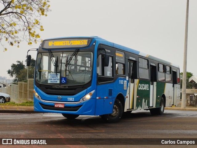 Pioneira Transportes 1102 na cidade de Cascavel, Paraná, Brasil, por Carlos Campos. Número da foto: #10368424.