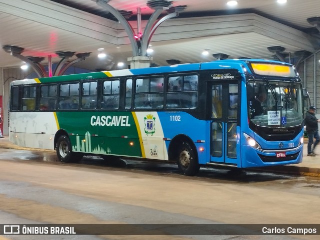 Pioneira Transportes 1102 na cidade de Cascavel, Paraná, Brasil, por Carlos Campos. Número da foto: #10368410.