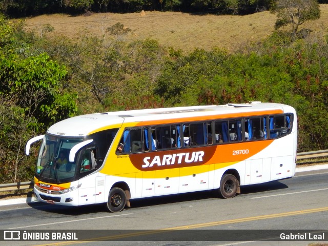 Saritur - Santa Rita Transporte Urbano e Rodoviário 29700 na cidade de Córrego Fundo, Minas Gerais, Brasil, por Gabriel Leal. ID da foto: 10369535.