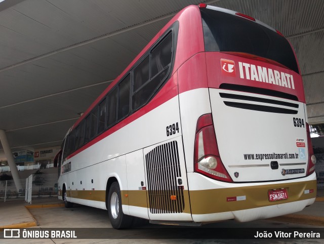 Expresso Itamarati 6394 na cidade de Fernandópolis, São Paulo, Brasil, por João Vitor Pereira. Número da foto: #10371204.
