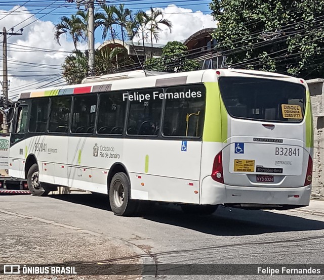 Viação Pavunense B32841 na cidade de Rio de Janeiro, Rio de Janeiro, Brasil, por Felipe Fernandes. ID da foto: 10371263.