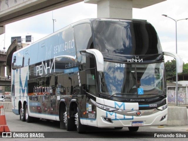 Empresa de Ônibus Nossa Senhora da Penha 60065 na cidade de Rio de Janeiro, Rio de Janeiro, Brasil, por Fernando Silva. Número da foto: #10369634.