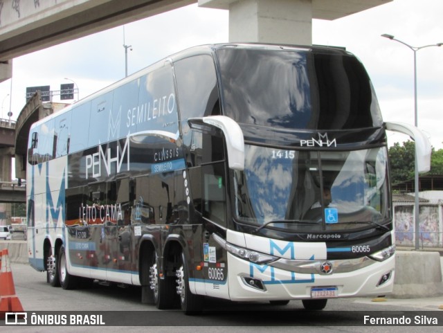 Empresa de Ônibus Nossa Senhora da Penha 60065 na cidade de Rio de Janeiro, Rio de Janeiro, Brasil, por Fernando Silva. ID da foto: 10369634.