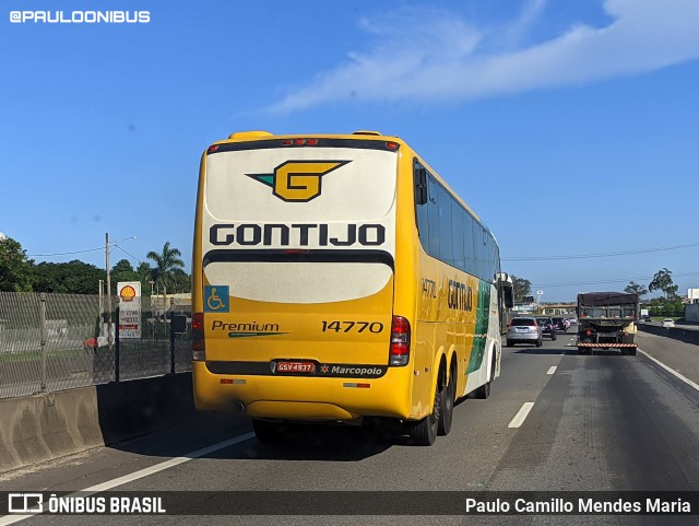 Cia. São Geraldo de Viação 14770 na cidade de Nova Iguaçu, Rio de Janeiro, Brasil, por Paulo Camillo Mendes Maria. ID da foto: 10368876.